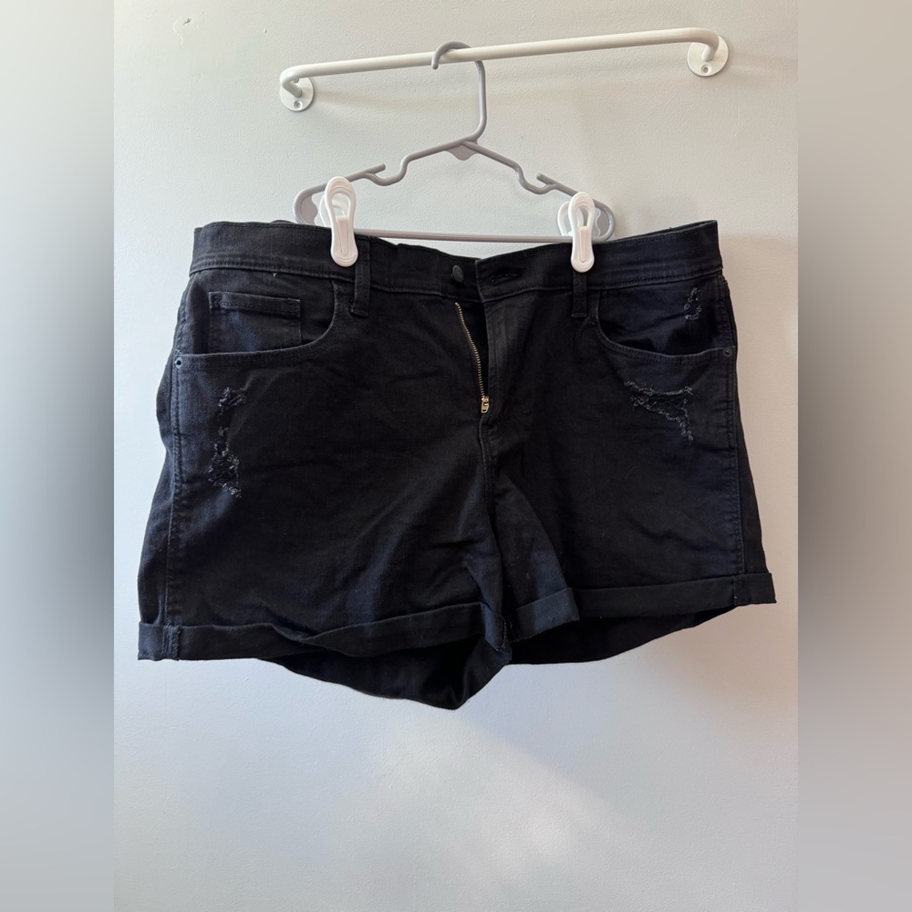 Size 15 distressed denim shorts